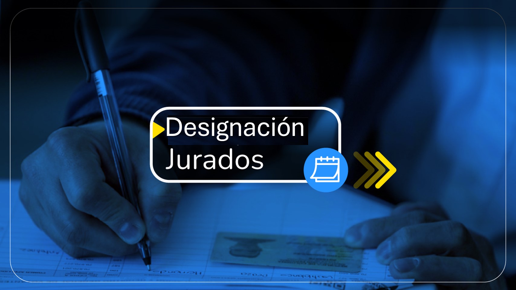 Publicación del Acto Administrativo de designación de jurados de votación para elecciones presidenciales 2026