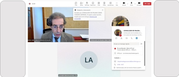 Así rendimos cuentas desde el Consulado de Colombia en Las Palmas de Gran Canaria en 2024
